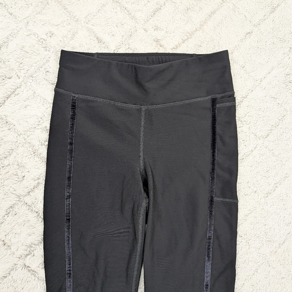 Sweaty Betty Leggings Womens S Black Thermodynamic ⅞ Length Running Train - Picture 2 of 11